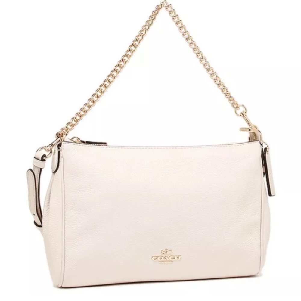 πΊH.PπΊAuthentic COACH pebbled leather CrossbodyπΈ - Picture 2 of 8